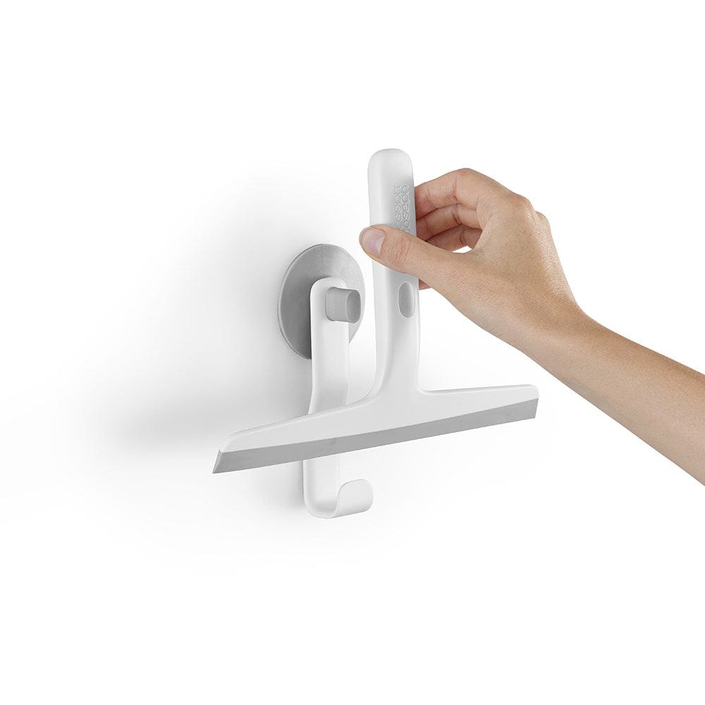 Joseph Joseph EasyStore Slimline Squeegee with Storage Hook Grey