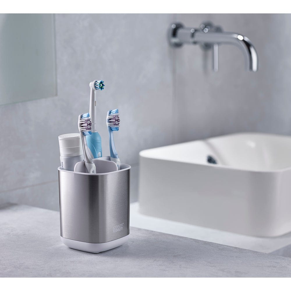 Joseph Joseph Easystore Steel Toothbrush Caddy