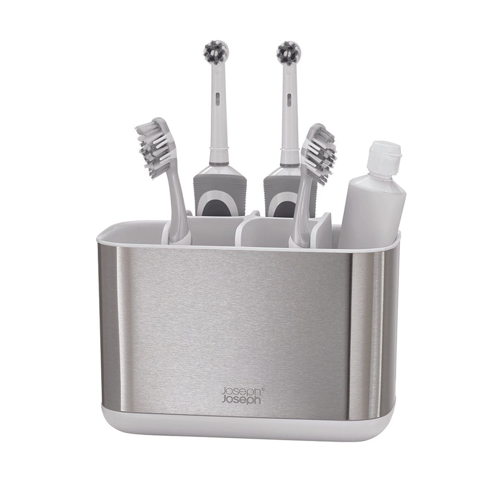 Joseph Joseph Easystore Steel Toothbrush CaddyLarge