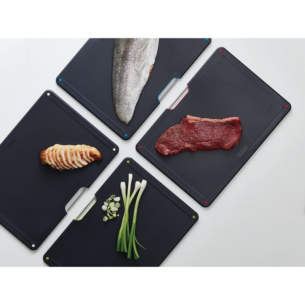 Joseph Joseph Folio Steel 4 Piece Chopping Board Set