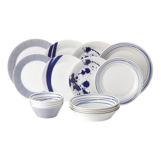 Royal Doulton Pacific 16 Piece Dinner Set Mixed