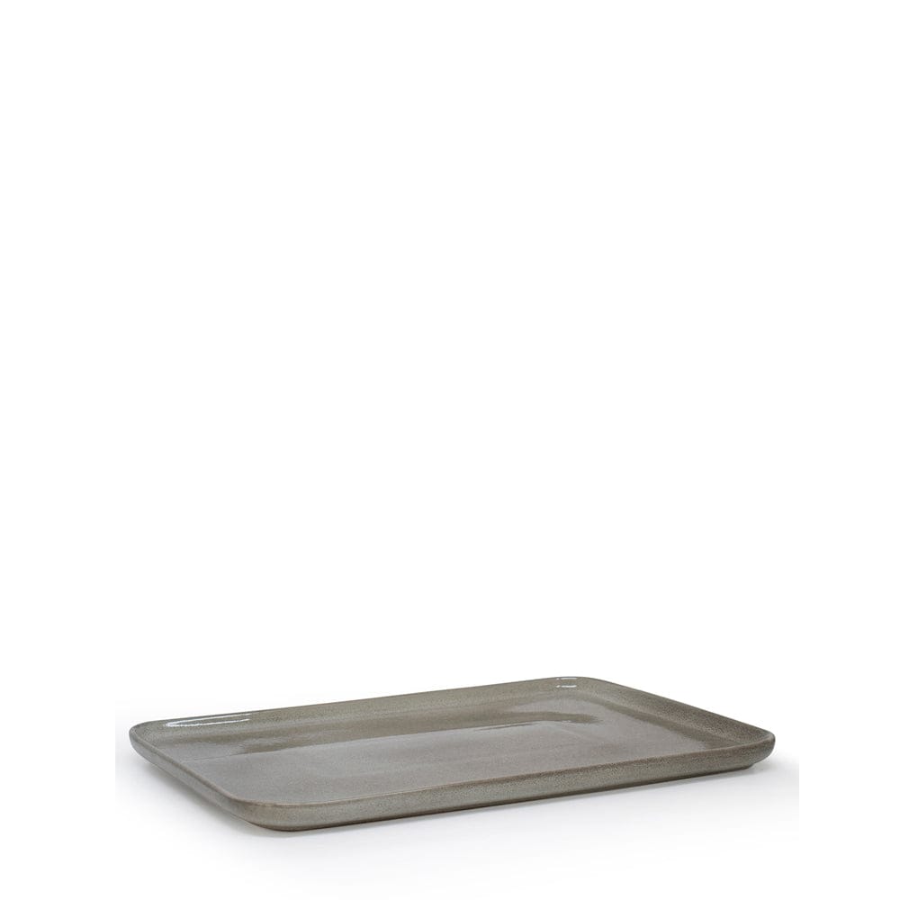 Salt & Pepper Relic Rectangular Platter 38x28cm Moss