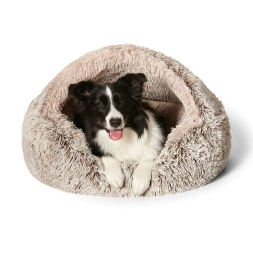 Snooza Mink Hoodie Calming Cuddler Dog Bed