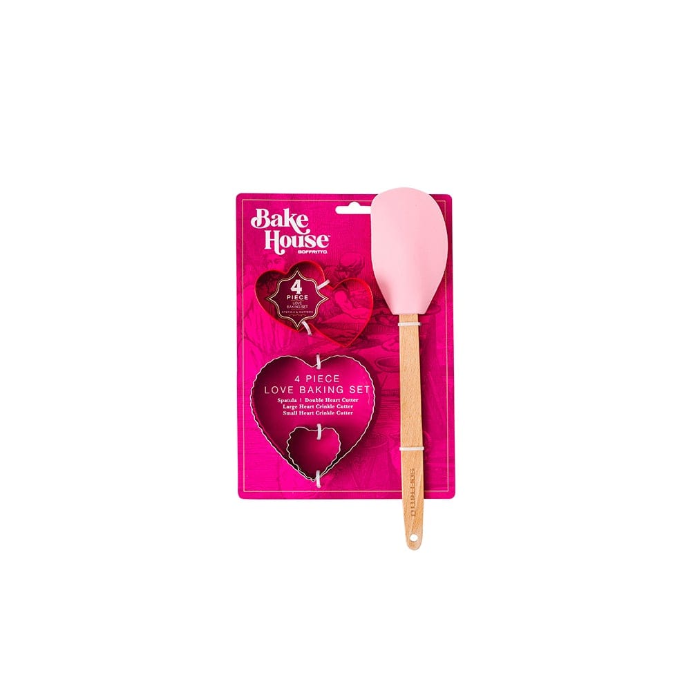 Soffritto Bake House 4 Piece Love Baking Set