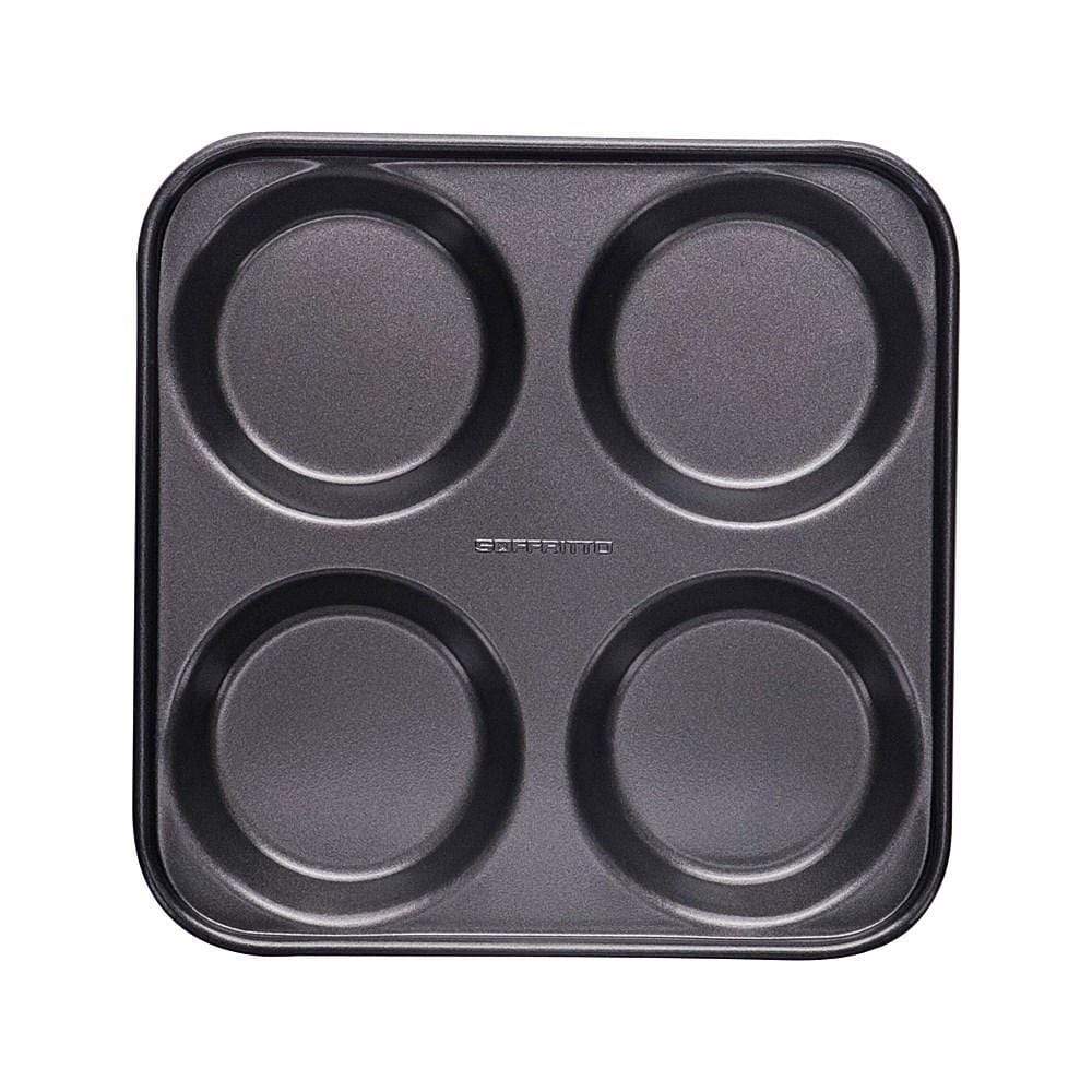 Soffritto Professional Bake 4 Cup Yorkshire Pudding Pan