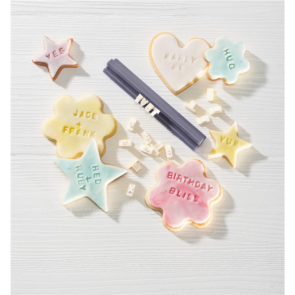 Soffritto Professional Bake Cookie Letter Stamp