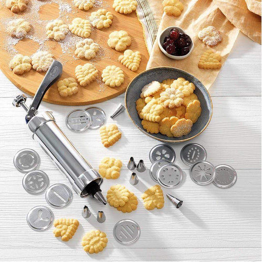 Soffritto Professional Bake Cookie Press Icing Set 21 Piece