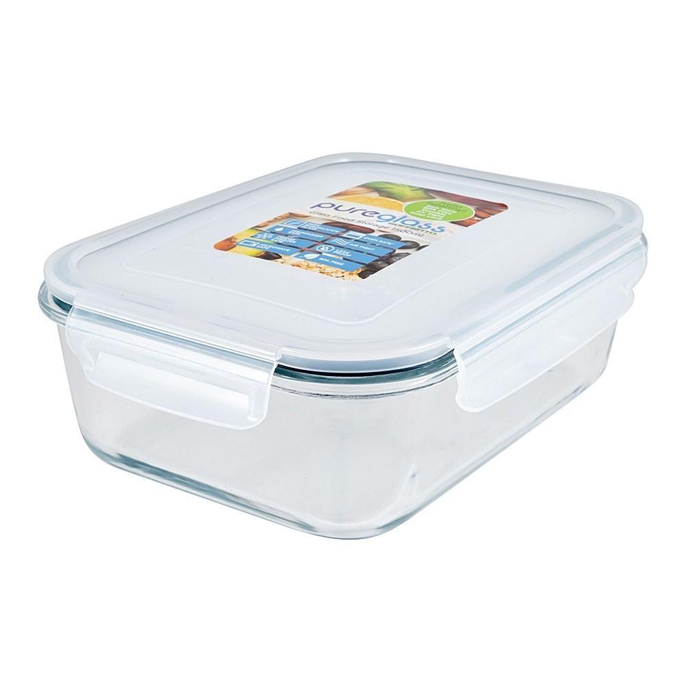 Soffritto Pure Glass Airtight Food Storage Container 630ml