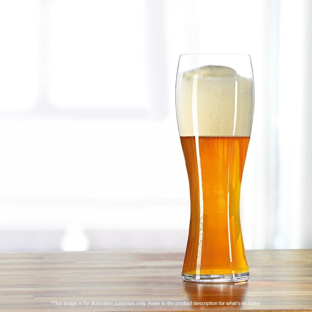 Spiegelau Beer Classics 4 Piece Crystal Wheat Beer Glass Set 700ml