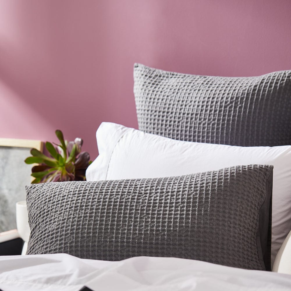 MyHouse Waffle European Pillowcase
